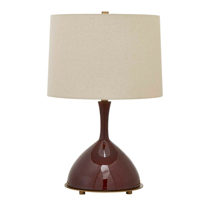 Colette - Table Lamp - Burgundy