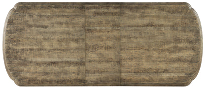 La Grange - Le Vieux 86" Double Pedestal Table With 2-18" Leaves