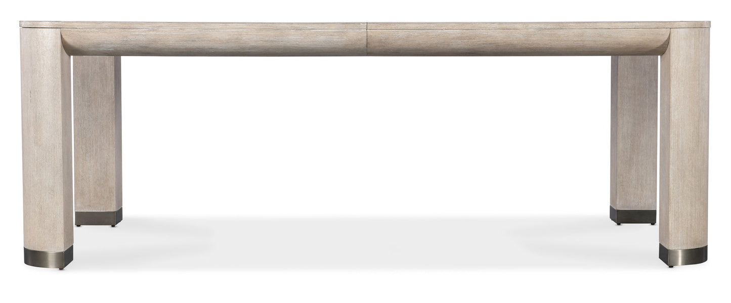 Modern Mood - Leg Dining Table With 1-24in Leaf