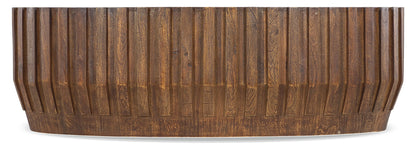 Commerce And Market - Gears Oval Cocktail Table - Bronze