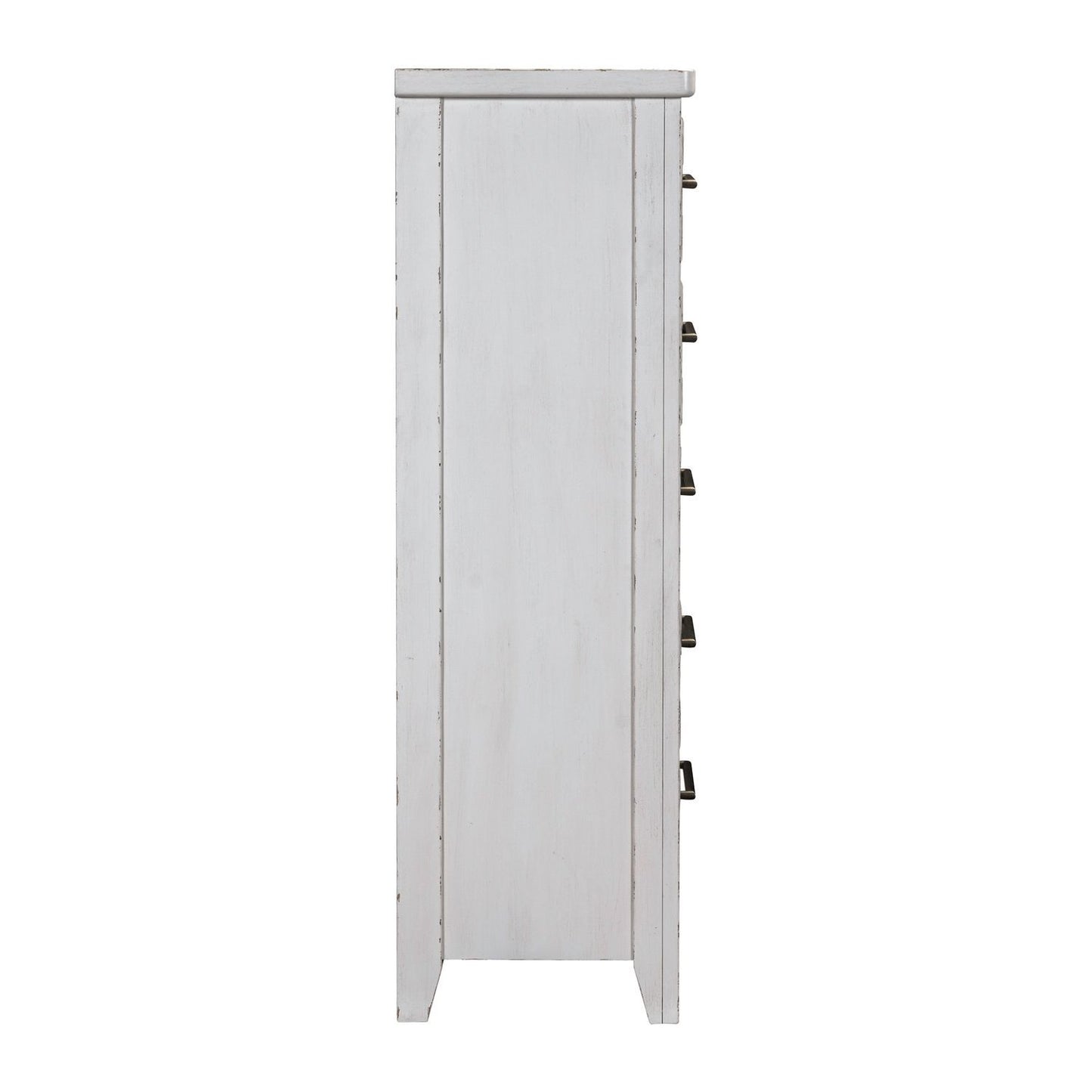 Backroads - 5 Drawer Chest - White