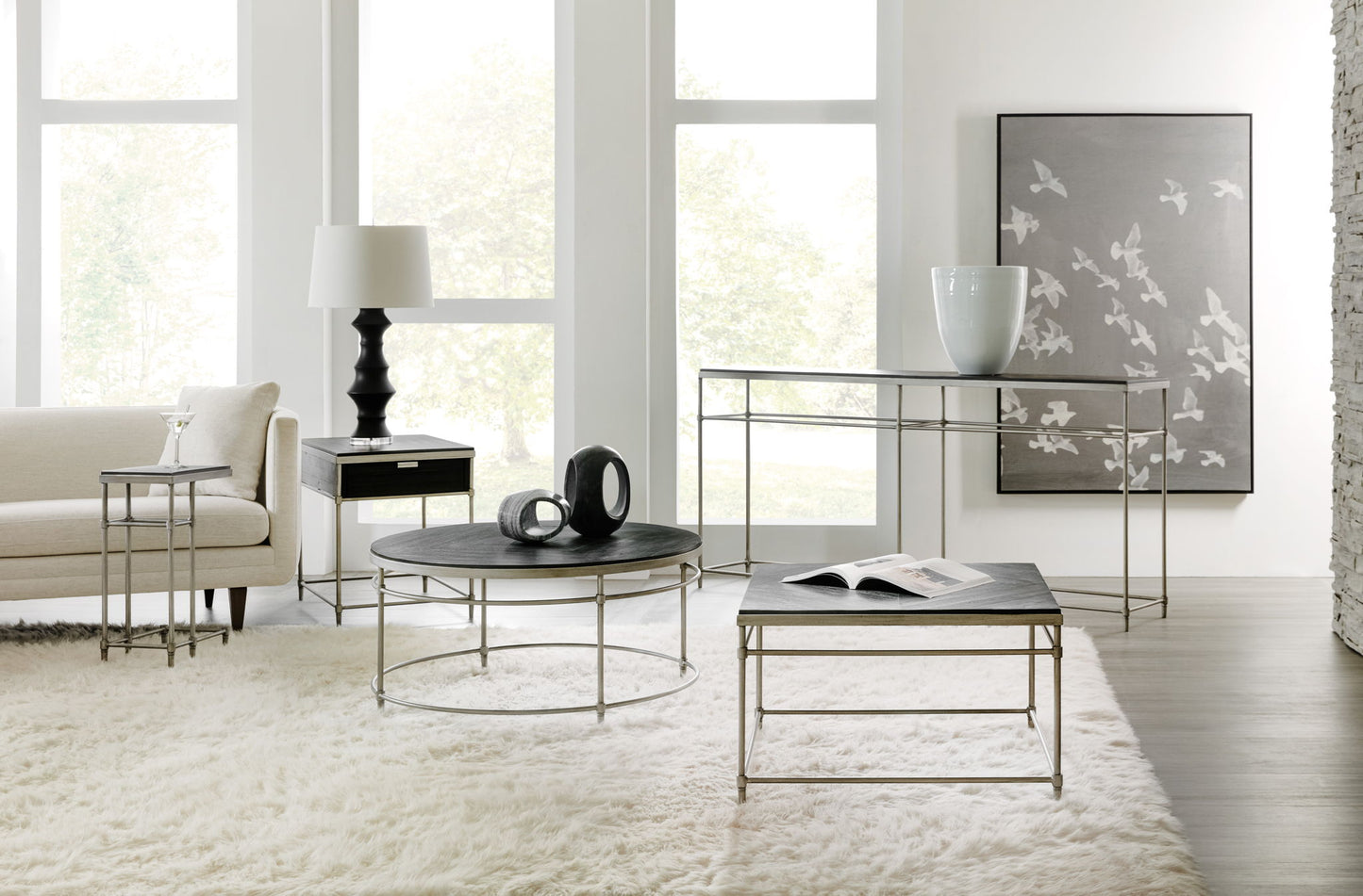 Commerce And Market - Saint Armand Chairside Table