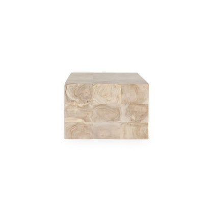 Anders - Solid Wood 51" Coffee Table - Cream Wash