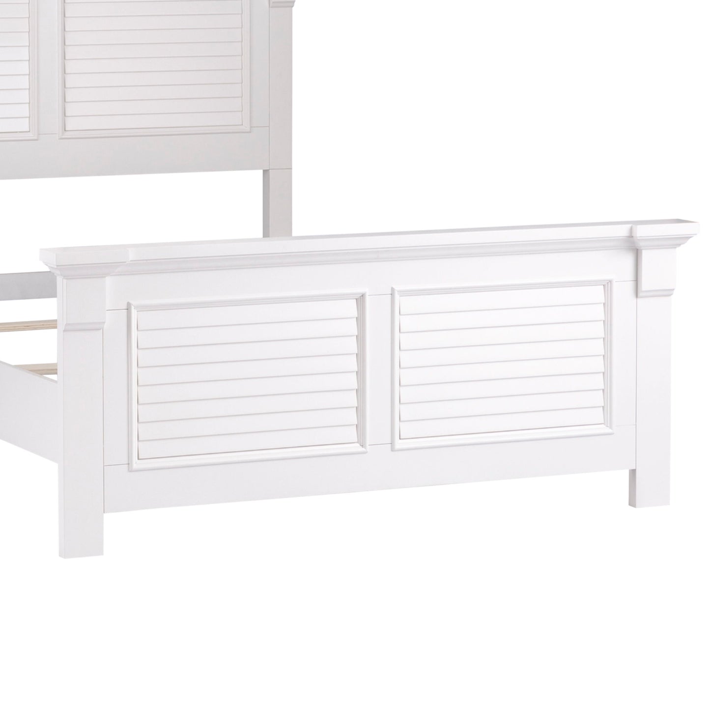 Summer House - Full Panel Footboard - White