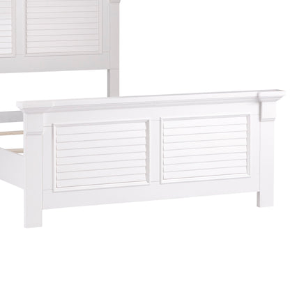 Summer House - Full Panel Footboard - White