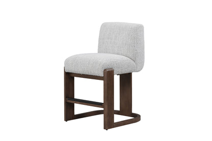 Chelsea - Upholstered Counter Stool - Pixel Ivory