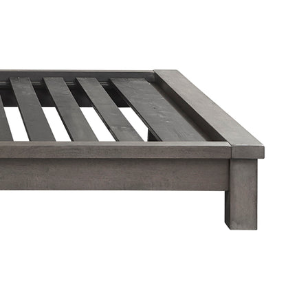 Modern Farmhouse - Queen Platform Footboard - Gray