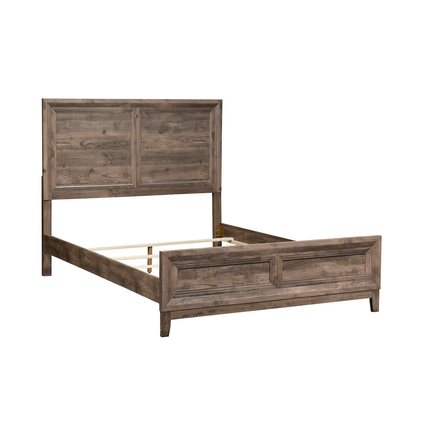 Ridgecrest - Queen Panel Headboard & Footboard - Light Brown