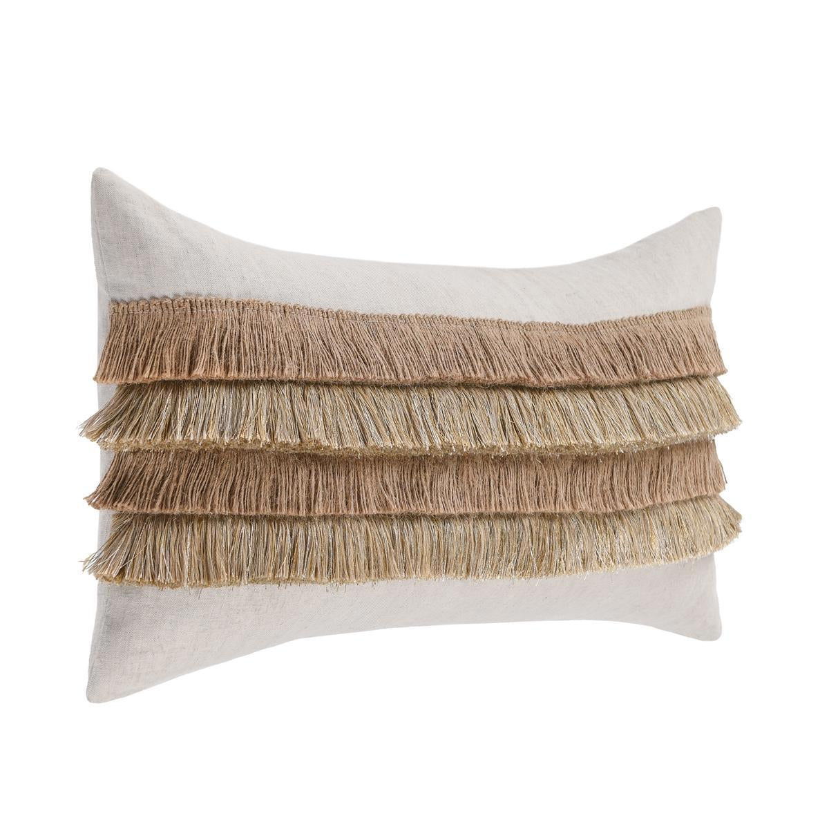 Radiant Oasis - 14" x 26" Amon Pillow - Natural