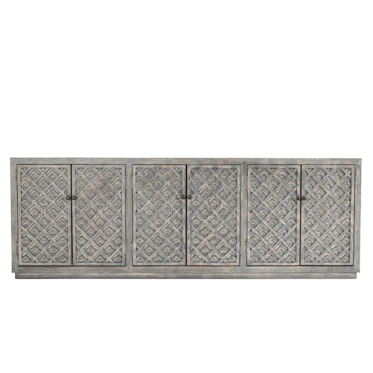 Jonas - 6 Door Sideboard - Antique Blue