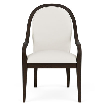 Lydia - Curved Upholstered Chair