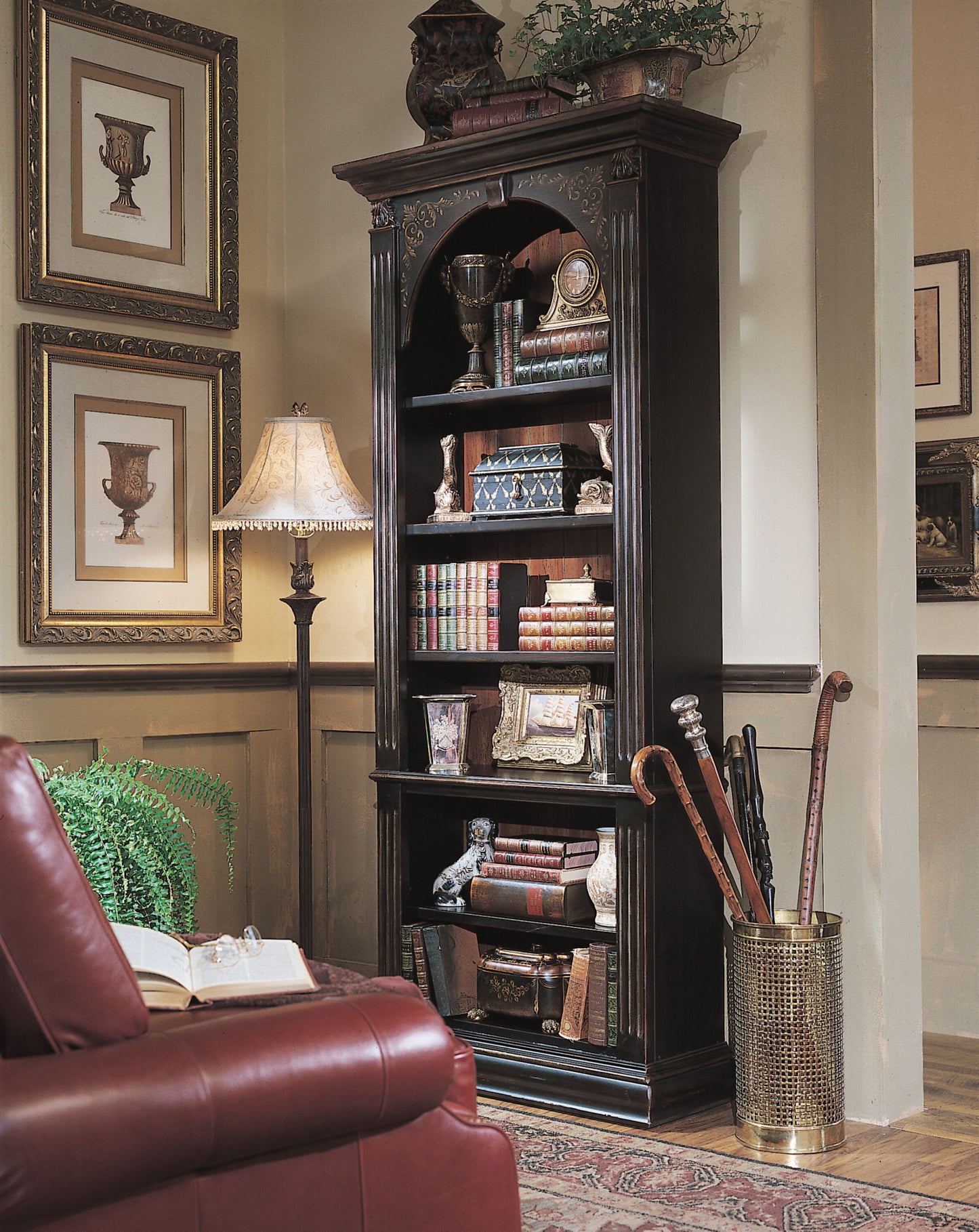Melange - Bookcase - Black
