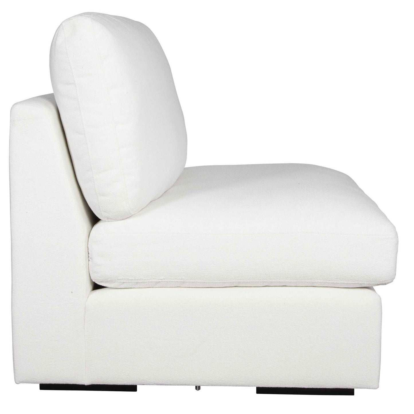 Refuge - Armless Arctic White Sofa