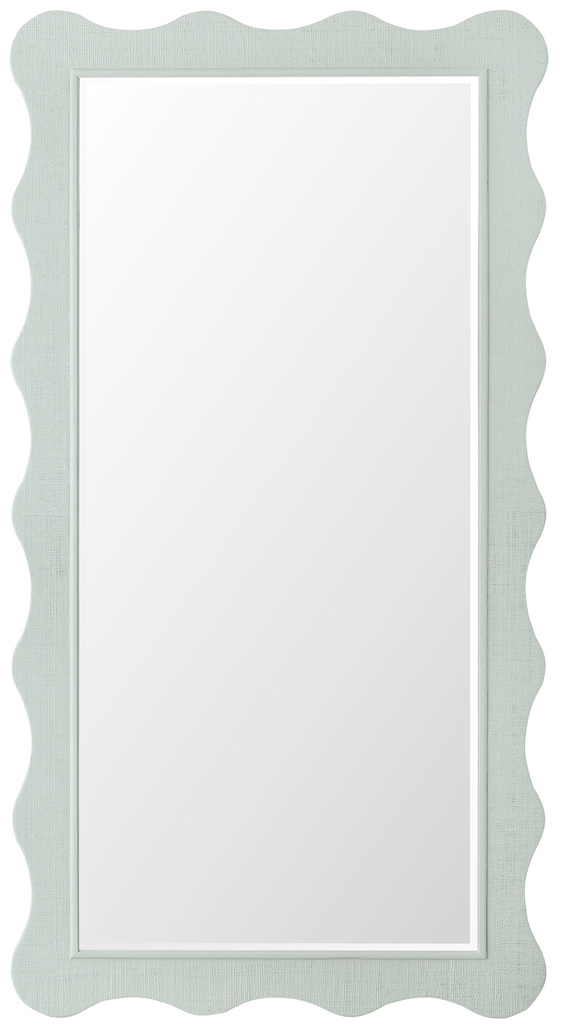 Commerce And Market - Waverly Leaner Mirror - Blue