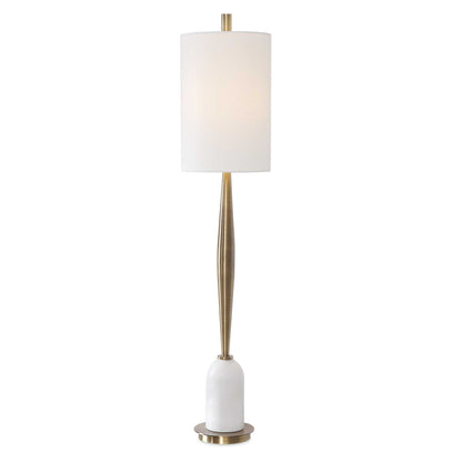 Minette - Mid-Century Buffet Lamp - White