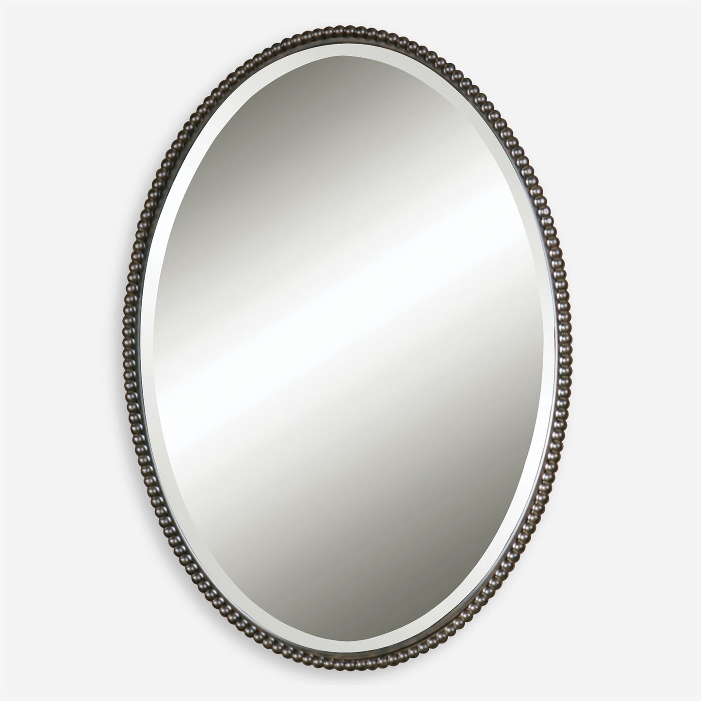 Sherise - Oval Mirror - Bronze