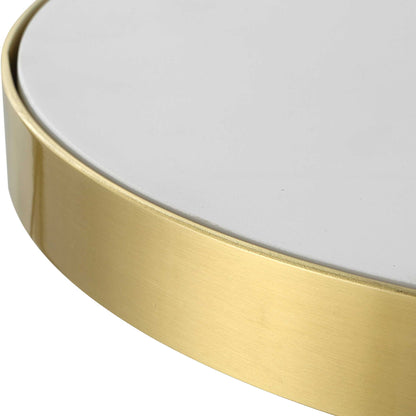 Apex - White Concrete Accent Table