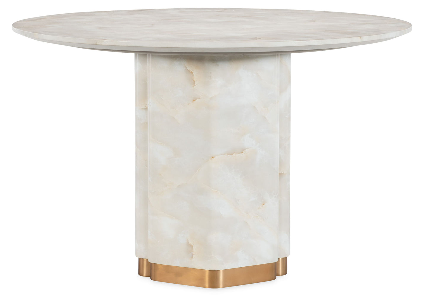 Eleana - Round Dining Table - White
