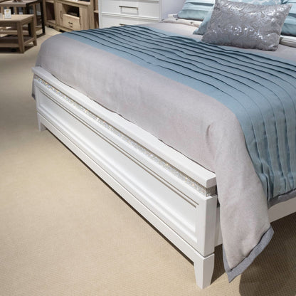 Reflections - King Panel Footboard - White