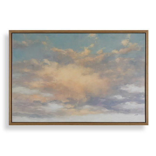 Take Me Higher - Framed Sky Art - Blue / Orange / Pink / Purple / White / Woodtone / Yellow
