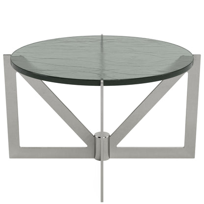 Jano - Round Coffee Table Top - Gray