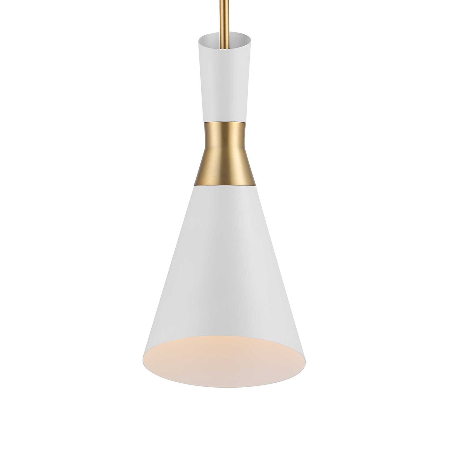 Eames - 1 Light Modern Mini - White