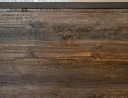 Antique - Queen Headboard - Gray / Brown