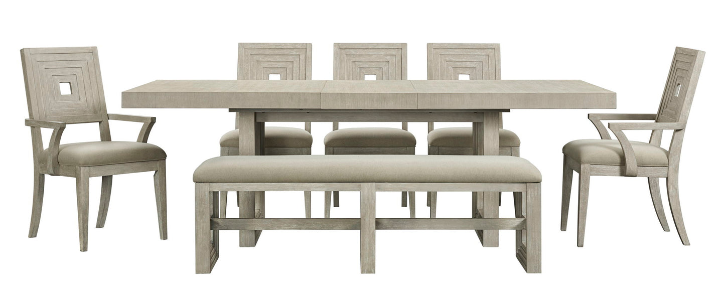 Cascade - Rectangular Dining Table Base - Dovetail