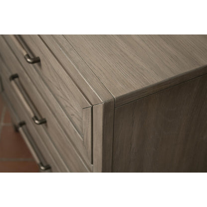 Vogue - 3 Drawer Nightstand - Dark Brown