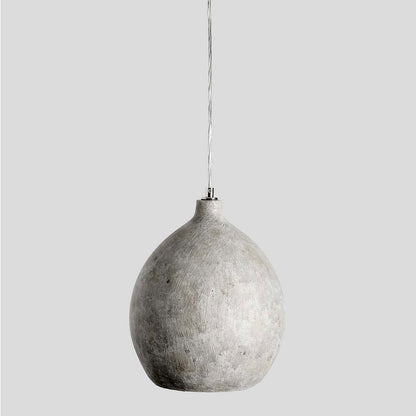 Teresa - Concrete Pendant - Deep Gray