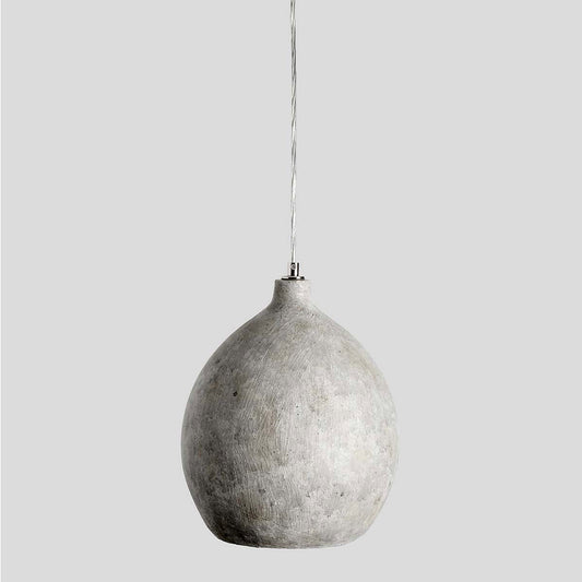 Teresa - Concrete Pendant - Deep Gray
