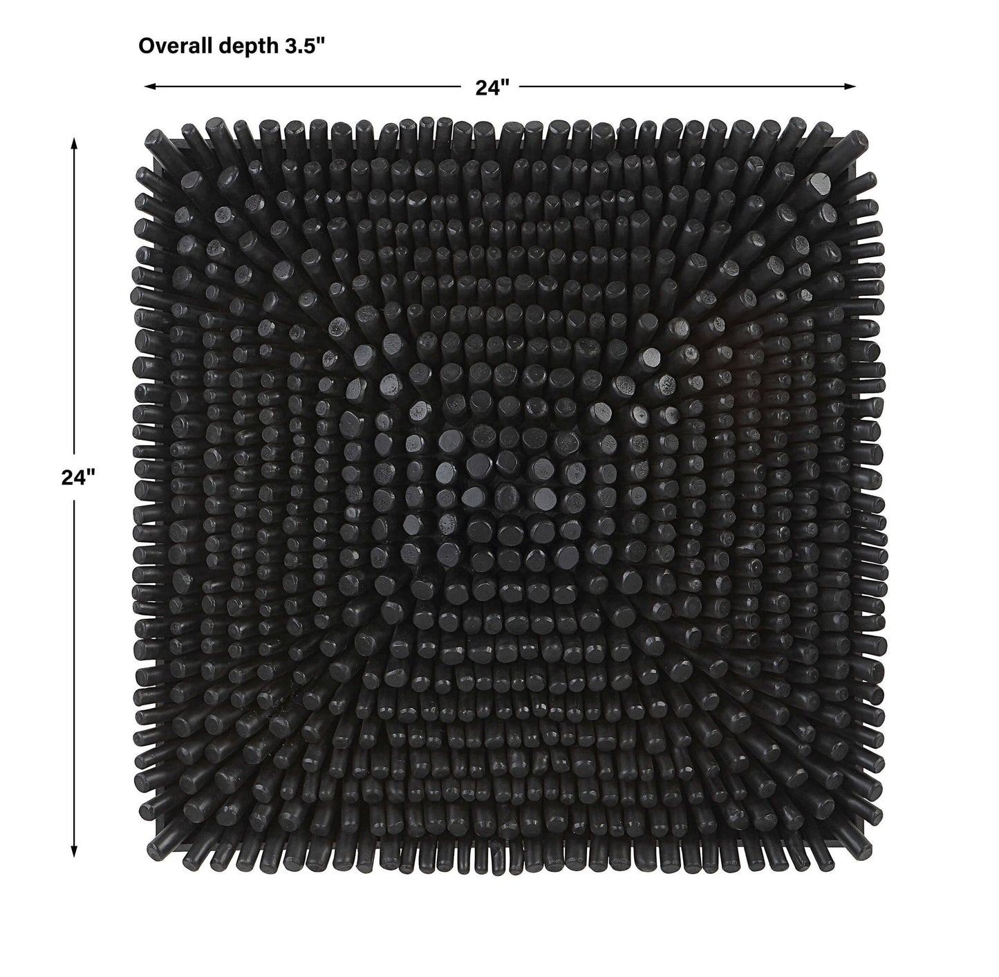 Portside - Wood Wall Panel - Black