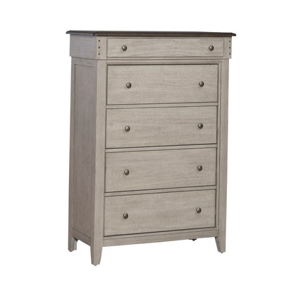 Ivy Hollow - 5 Drawer Chest - White