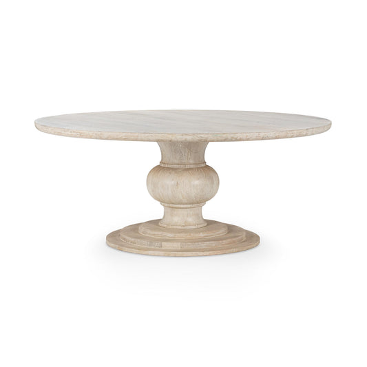 Hera - Dining Table - Creamwood