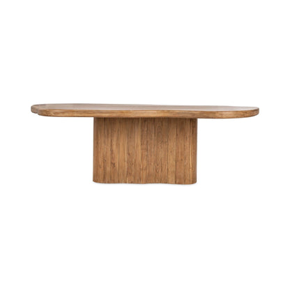 Alvaro - 65" Dining Table - Golden Wheat
