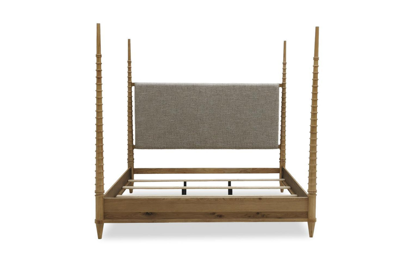 Seraphina - King Poster Footboard - Sunlit Oak