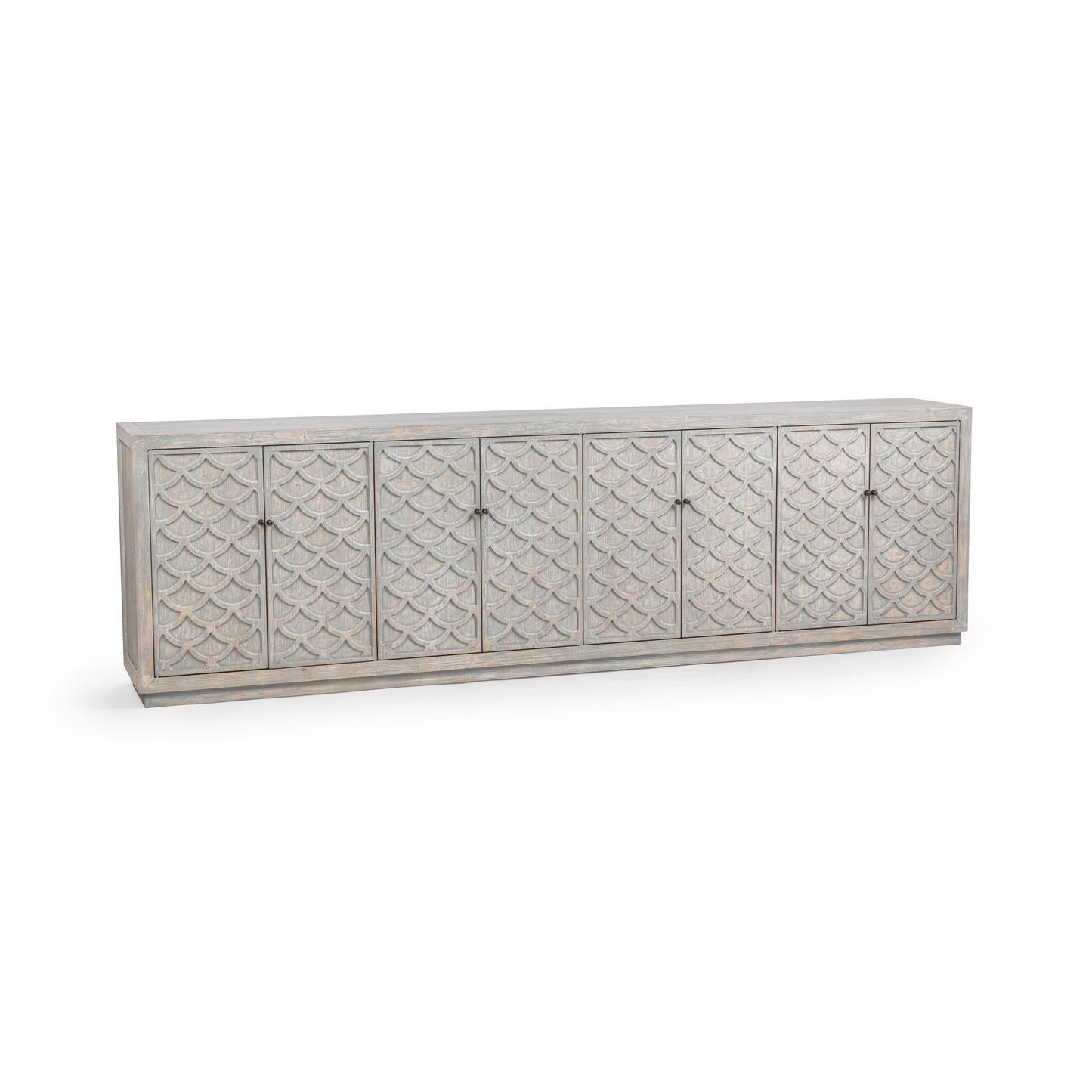 Malibu - 8 Door Cabinet - Blue Washed
