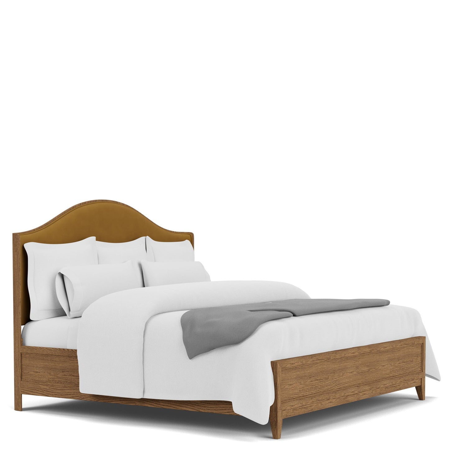 Halbrooke - King Upholstered Headboard - Light Brown