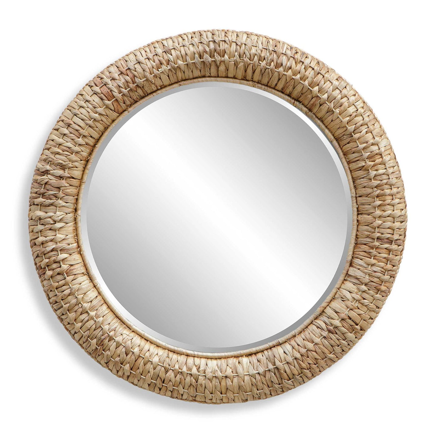 Twisted Seagrass - Round Mirror