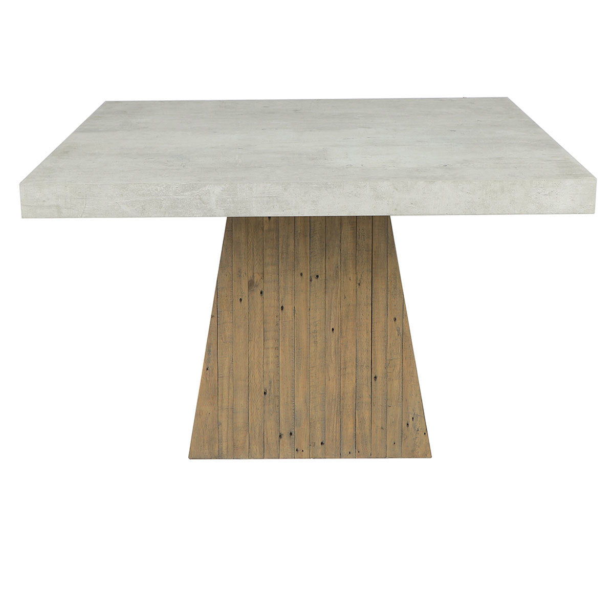 Ridley - Square Dining Table - Natural/Antique White
