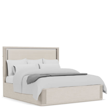 Alexis - King Panel Footboard - Latte Essence