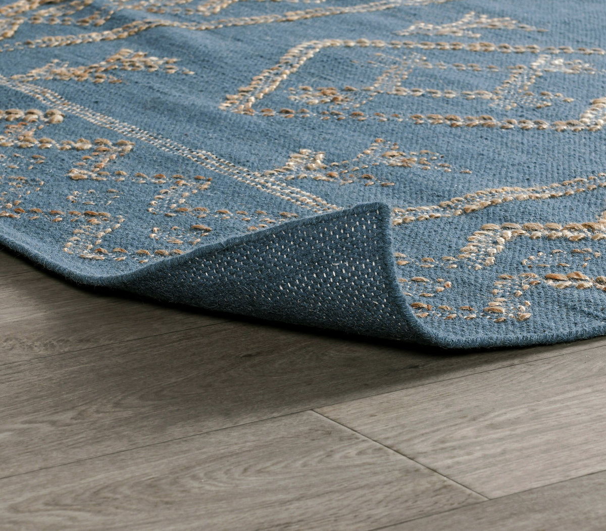 Comporta - 2' x 3' Lagos Rug - Blue / Natural