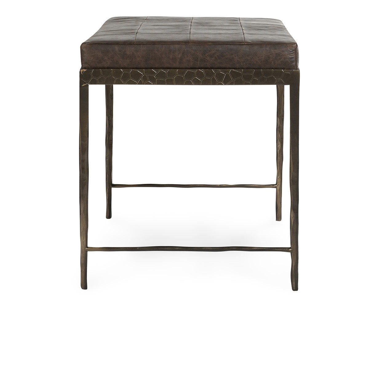 Malo - 28" Leather Bench