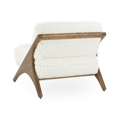 Georgia - Upholstered Accent Chair - White