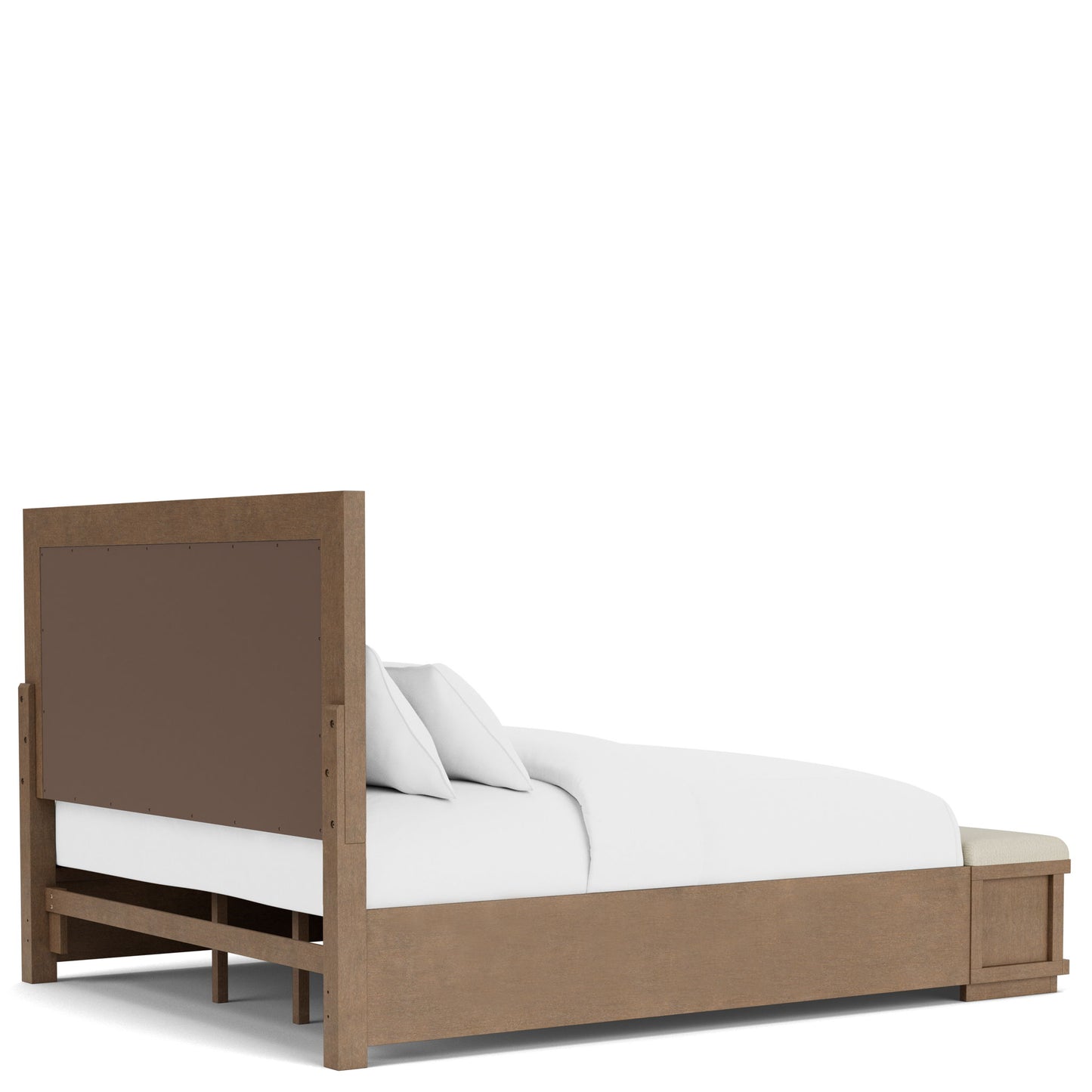 Cascade - King Panel Footboard - Casual Mink