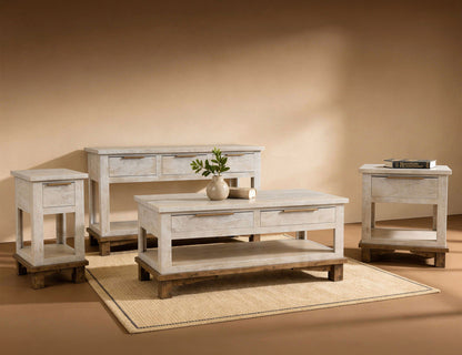 Loft - Cocktail Table - Beige / Gray