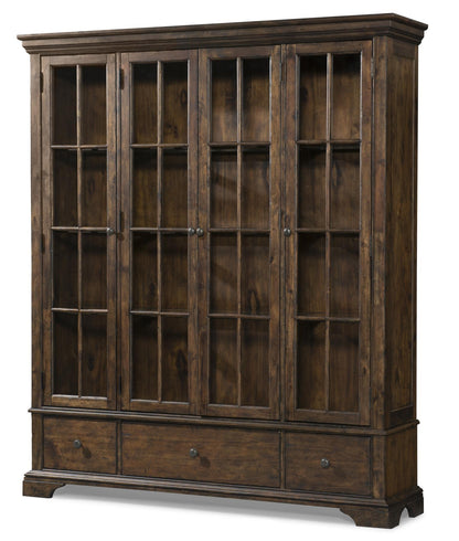 Trisha Yearwood Home - Monticello Display China Cabinet Top - Coffee