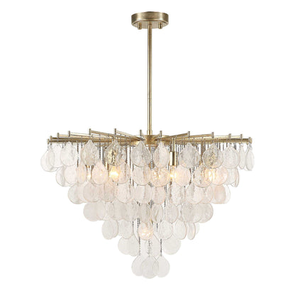 Goccia - 8 Light Tear Drop Glass Pendant