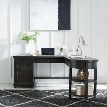 Harvest Home - Writing Desk Base - Black