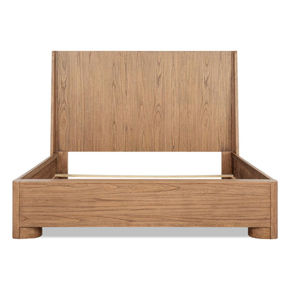 Alden - Queen Panel Footboard (With Slats) - Stonewashed